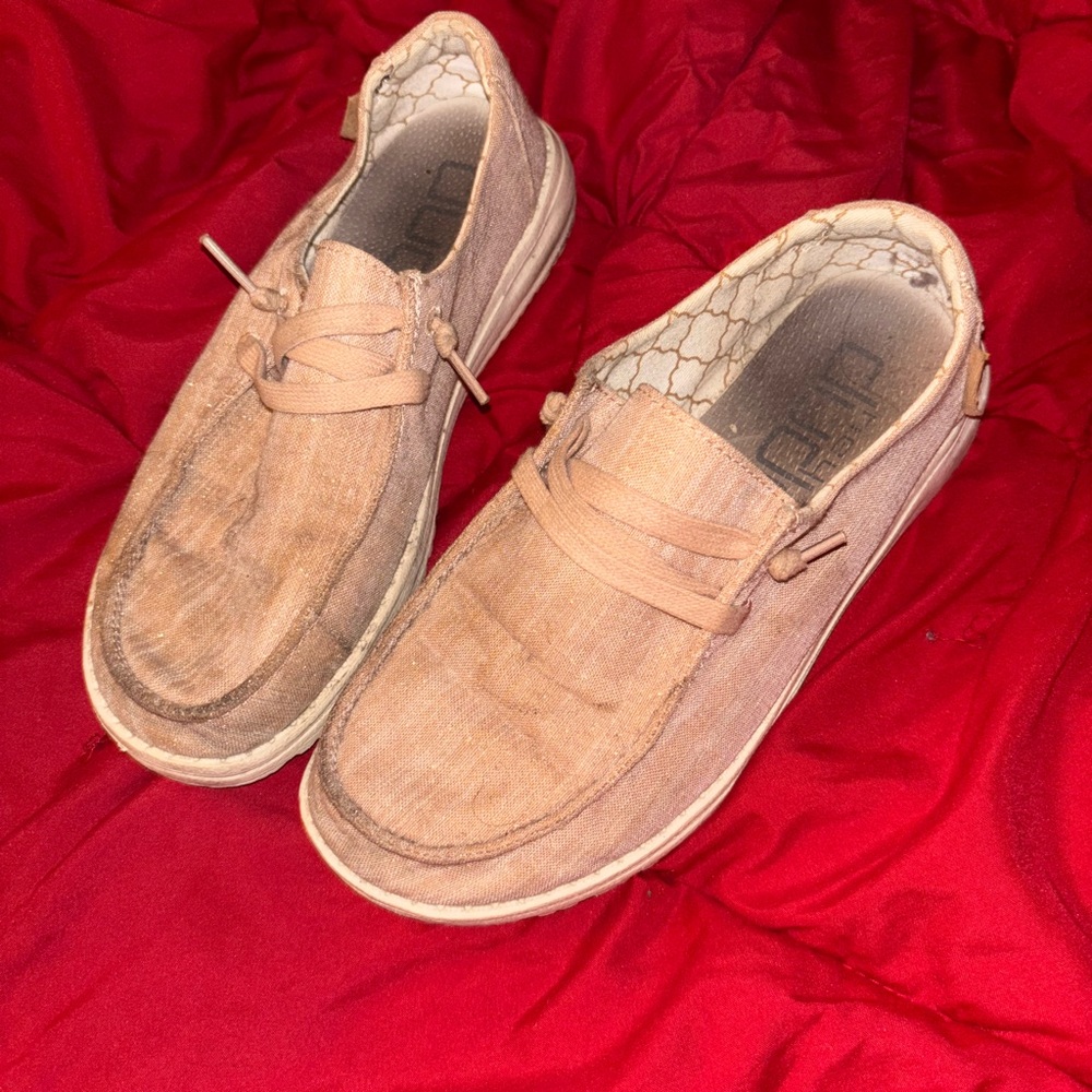 Hey Dude Tan Women's Loafers